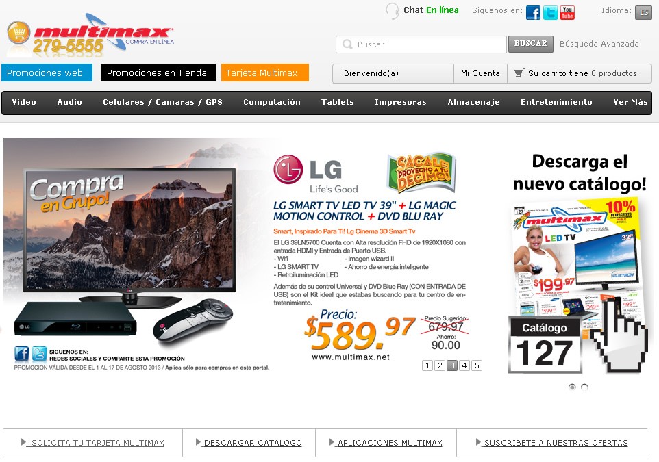 venta de audio y video - multimax panama