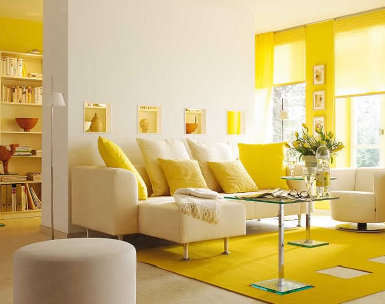 Decoración de interiores - Amarillo